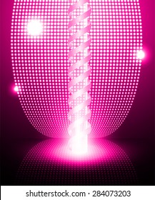 dark pink color neon grow Light Abstract Technology background for computer graphic website internet business . infographics. Screen on stage. Spot Effect. point. dot