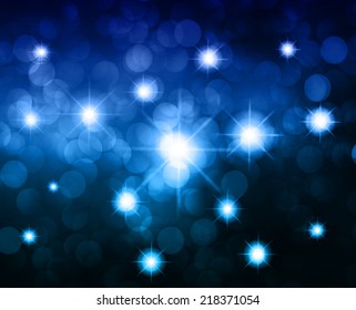 Dark pink Defocused Light, Flickering Lights, Vector abstract festive background with bokeh defocused lights. universe, galaxies, stars. 