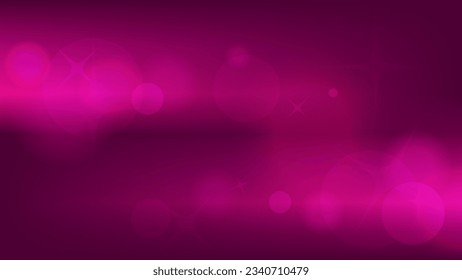 Dark Pink Gradient Luxury Glitter Bokeh Light Texture Background