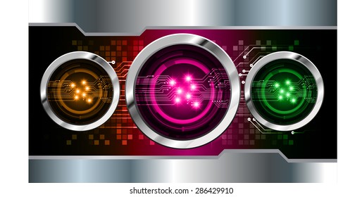 dark pink green orange silver color Light Abstract Technology background for computer graphic website internet and business. circuit. vector illustration. info graphics. wave. beam. ray. Spark