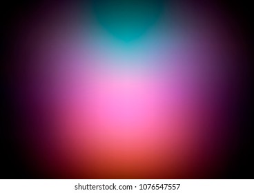 Dark Pink, Green vector abstract template. Brand-new colored illustration in blurry style with gradient. The textured pattern can be used for background.
