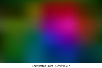 Dark Pink, Green vector abstract blurred background. An elegant bright illustration with gradient. Smart design for your work.