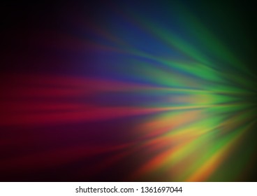 Dark Pink, Green vector abstract blurred pattern. Colorful abstract illustration with gradient. The template can be used for your brand book.