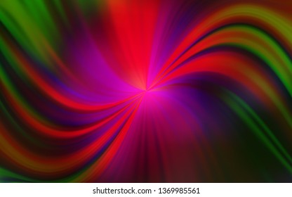 Dark Pink, Green vector abstract layout. An elegant bright illustration with gradient. New style for your business design.