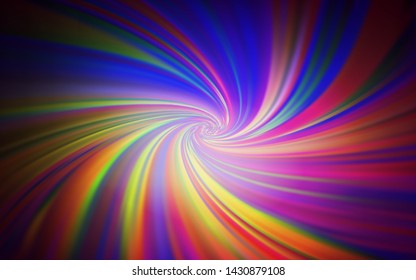 Dark Pink, Green vector abstract blurred layout. Shining colored illustration in smart style. New style for your business design.
