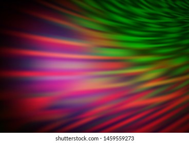 Dark Pink, Green vector abstract bright background. An elegant bright illustration with gradient. The best blurred design for your business.