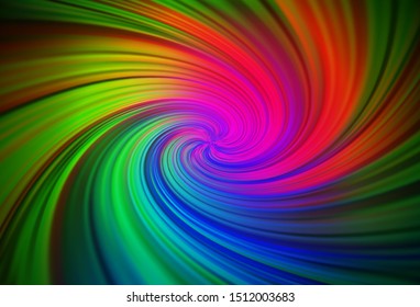 Dark Pink, Green vector abstract blurred layout. Shining colored illustration in smart style. New design for your business.