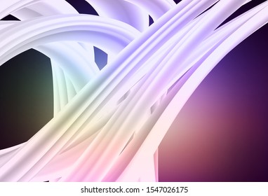 Dark Pink, Green vector abstract blurred background. Colorful abstract illustration with gradient. New way of your design.