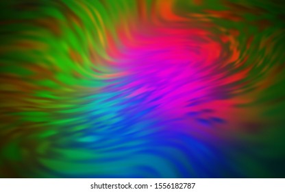 Dark Pink, Green vector abstract bright texture. Modern abstract illustration with gradient. New way of your design.