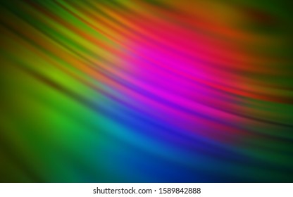 Dark Pink, Green vector abstract blurred layout. An elegant bright illustration with gradient. The best blurred design for your business.