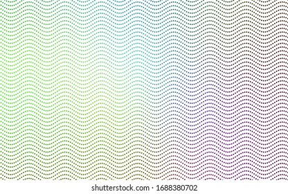 Dark Pink, Green vector abstract pattern with circles. Geometry template for your business design. Background with colored spheres.