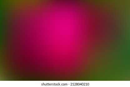 Dark pink, green vector abstract blur texture. Shining colorful blur illustration in abstract style. Modern design for your apps.