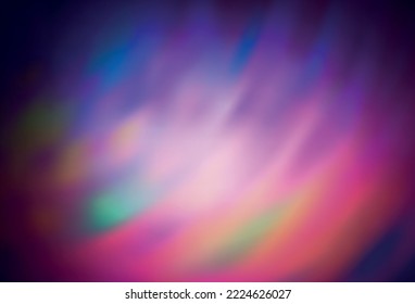 Dark Pink, Green vector abstract blurred background. Glitter abstract illustration with gradient design. Blurred design for your web site.