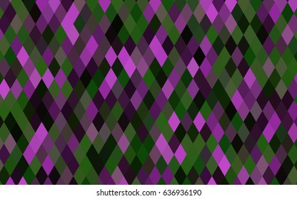 Dark Pink, Green vector abstract mosaic background. A completely new color illustration in a vague style. Brand-new design for your business.