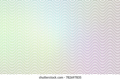 Dark Pink, Green vector abstract pattern with circles. Geometry template for your business design. Background with colored spheres.