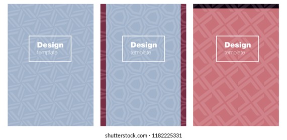 Dark Pink, Green vector background for books. Beautiful colorful sample in abstract style. New design for cover of books.