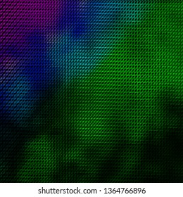 Dark Pink, Green vector background with lines. Gradient illustration with straight lines in abstract style. Smart design for your promotions.