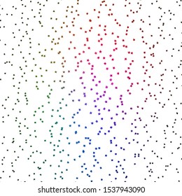 Dark Pink, Green vector background with colorful stars. Colorful illustration in abstract style with gradient stars. Design for your business promotion.
