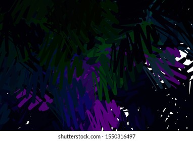 Dark Pink, Green vector background with straight lines. Modern geometrical abstract illustration with Lines. Template for your beautiful backgrounds.