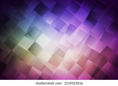 Rosa oscuro, fondo vectorial verde en estilo poligonal. Ilustración con un conjunto de rectángulos coloridos. Plantilla moderna para su página de inicio.