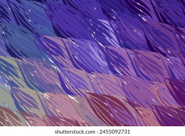 Rosa oscuro, fondo de Vector verde con líneas curvas. Ilustración colorida en estilo abstracto con degradado. Patrón para el diseño de su negocio.