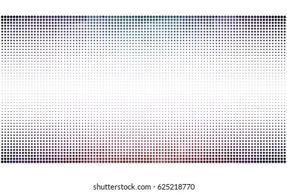 Dark Pink, Green vector banner set of circles, spheres. Donuts Background. Creative Design Templates. Technology halftone illustration.