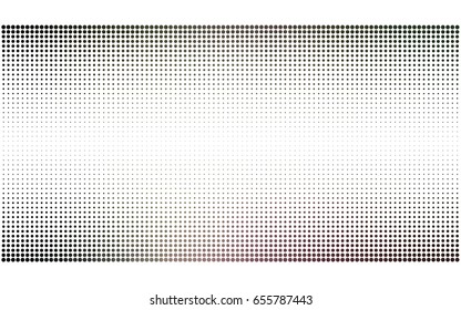 Dark Pink, Green vector banner set of circles, spheres. Donuts Background. Creative Design Templates. Technology halftone illustration.