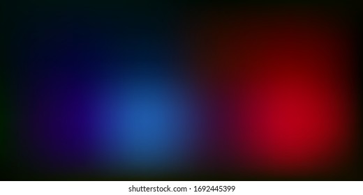 Dark Pink, Green vector blur drawing. Colorful illustration with gradient in halftone style. Wallpaper for your web apps.