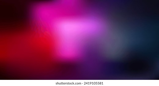 Dark pink, green vector blur layout. Abstract colorful illustration in blur style with gradient. Your design for applications.