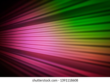 Dark Pink, Green vector blurred and colored template. A completely new color illustration in a bokeh style. Brand new design for your business.