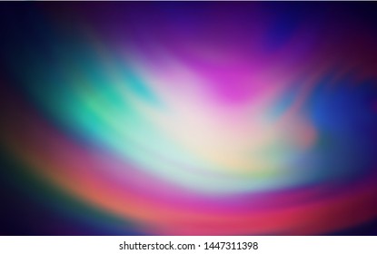Dark Pink, Green vector blurred shine abstract template. New colored illustration in blur style with gradient. Blurred design for your web site.