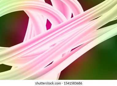 Dark Pink, Green vector blurred template. Abstract colorful illustration with gradient. Background for a cell phone.