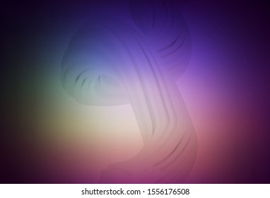 Dark Pink, Green vector blurred bright template. Colorful abstract illustration with gradient. The best blurred design for your business.