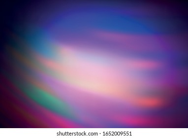 Dark Pink, Green vector blurred shine abstract background. Abstract colorful illustration with gradient. Background for designs.