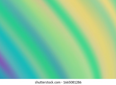 Dark Pink, Green vector blurred shine abstract template. New colored illustration in blur style with gradient. Background for a cell phone.
