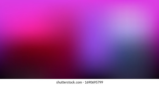 Dark Pink, Green vector blurred texture. Colorful illustration with gradient in halftone style. Landing pages design.