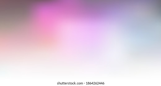 Fondo negro rosa, verde vectorial borroso. Ilustración abstracta de gradiente colorido en estilo borroso. Antecedentes para diseñadores web.