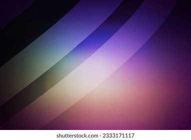 Pink oscuro, patrón vectorial verde borroso. Ilustración colorida en estilo abstracto con gradiente. Marco elegante para un libro de marca.