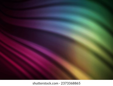 Dark Pink, Green vector blurred background. Colorful illustration in abstract style with gradient. The template can be used for your brand book.
