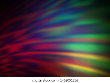 Dark Pink, Green vector bokeh pattern. Colorful illustration in abstract style with gradient. The blurred design can be used for your web site.