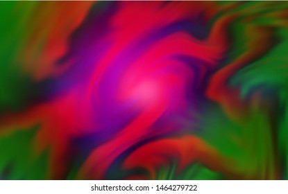 Dark Pink, Green vector colorful blur backdrop. Colorful illustration in abstract style with gradient. Blurred design for your web site.