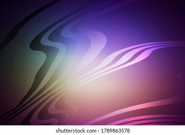 Pink oscuro, el vector verde colorido fondo abstracto. Ilustración abstracta moderna con gradiente. Nueva forma de tu diseño.