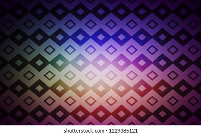 Dark Pink, Green vector cover in polygonal style. Beautiful illustration with rectangles and squares. Smart design for your business advert.