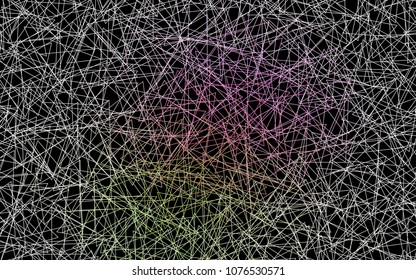 Dark Pink, Green vector geometric simple minimalistic background, which consist of triangles on white background. Triangular pattern with gradient for your business design. 