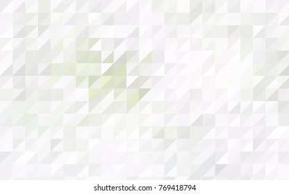 Dark Pink, Green vector geometric simple minimalistic background, which consist of triangles on white background. Triangular pattern with gradient for your business design. 
