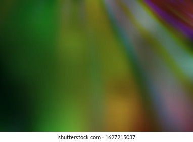 Dark Pink, Green vector glossy abstract backdrop. Glitter abstract illustration with gradient design. New design for your business.