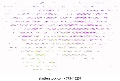 Dark Pink, Green vector illustration which consist of circles. Dotted gradient design for your business. Creative geometric background in halftone style with colored spots. Dark Pink, Green vector illustration which consist of circles. Dotted gradient design for your business. Creative geometric background in halftone style with colored spots.