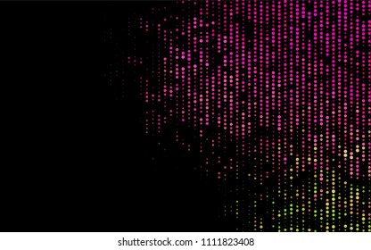 Dark Pink, Green vector  layout with circle shapes. Modern abstract illustration with colorful water drops. The pattern can be used for aqua ad, booklets.