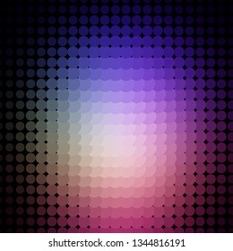 Dark Pink, Green vector layout with circles. Abstract illustration with colorful spots in nature style. Pattern for websites, landing pages.