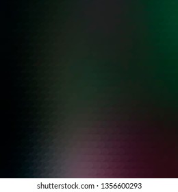 Dark Pink, Green vector layout with lines. Gradient abstract design in simple style with sharp lines. Pattern for ads, commercials.